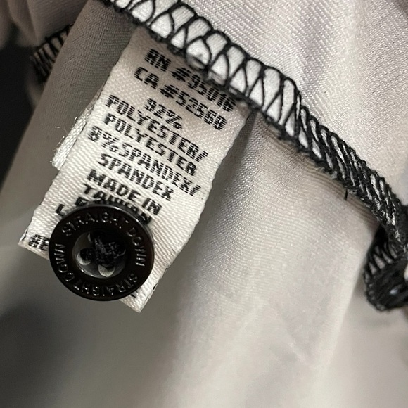 STRAIGHT DOWN Performance Golf Polo Martini Print Size Large - Picture 6 of 7